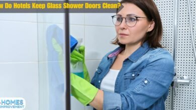 How Do Hotels Keep Glass Shower Doors Clean?