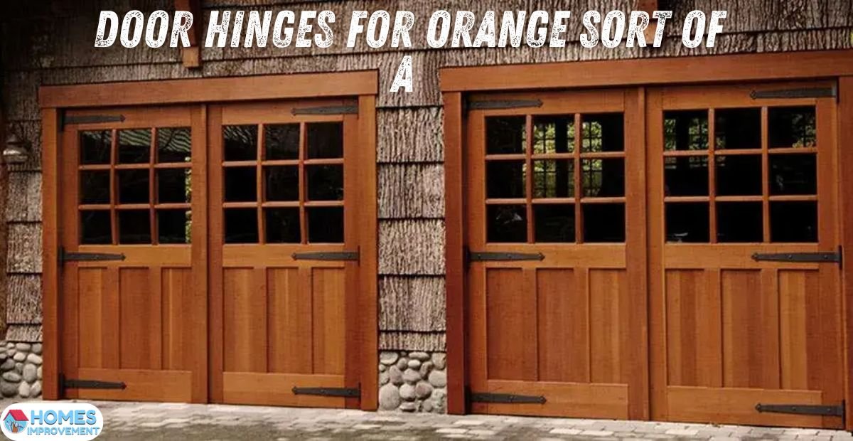 Door Hinges for Orange Sort of A Comprehensive Guide