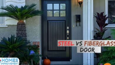 Steel vs Fiberglass Door