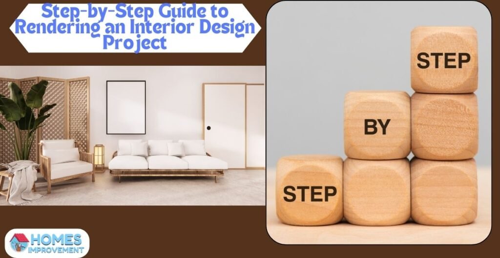 Step-by-Step Guide to Rendering an Interior Design Project