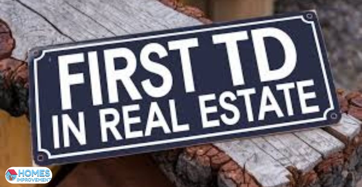 What is First TD in Real Estate?