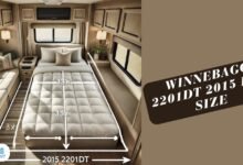 Winnebago 2201DT 2015 Bed Size