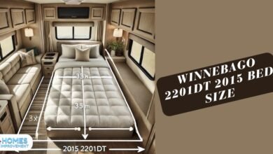 Winnebago 2201DT 2015 Bed Size