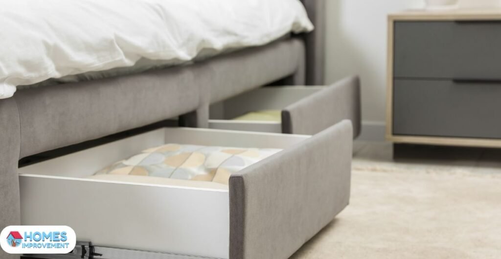 Storage Options Around the Bed