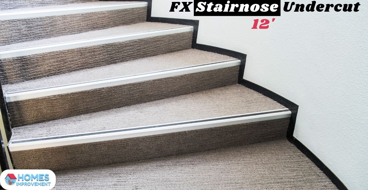 FX Stairnose Undercut 12' - Transform Your Stairs with Precision and Style