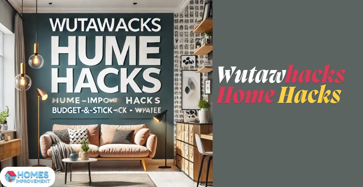 Wutawhacks Home Hacks