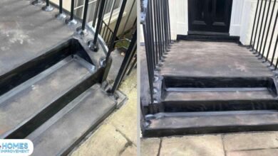 Exterior Concrete Steps