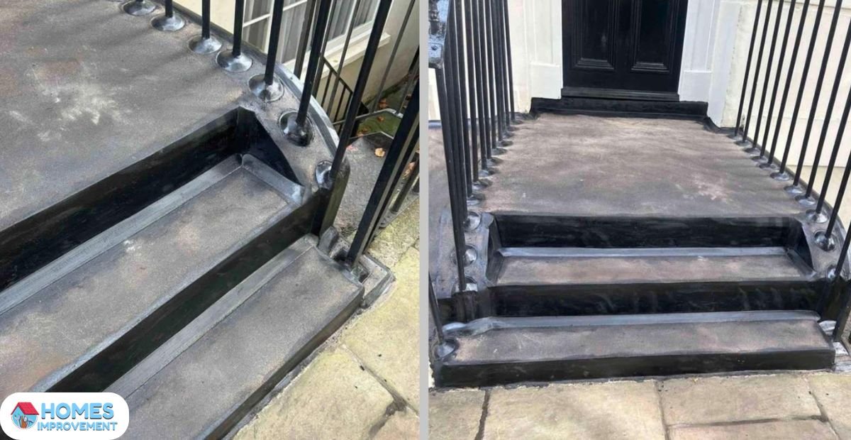 Exterior Concrete Steps