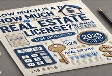 How Much is a Real Estate License