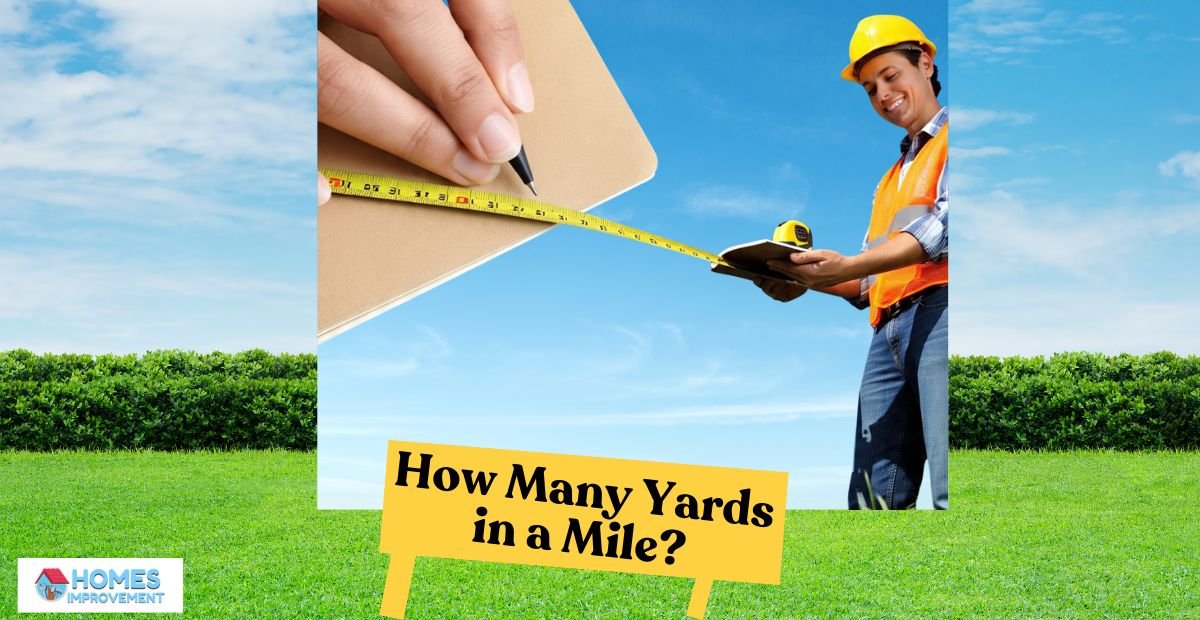 how many yards in a mile