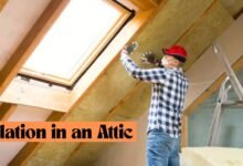 Insulation in an Attic