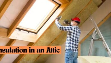 Insulation in an Attic